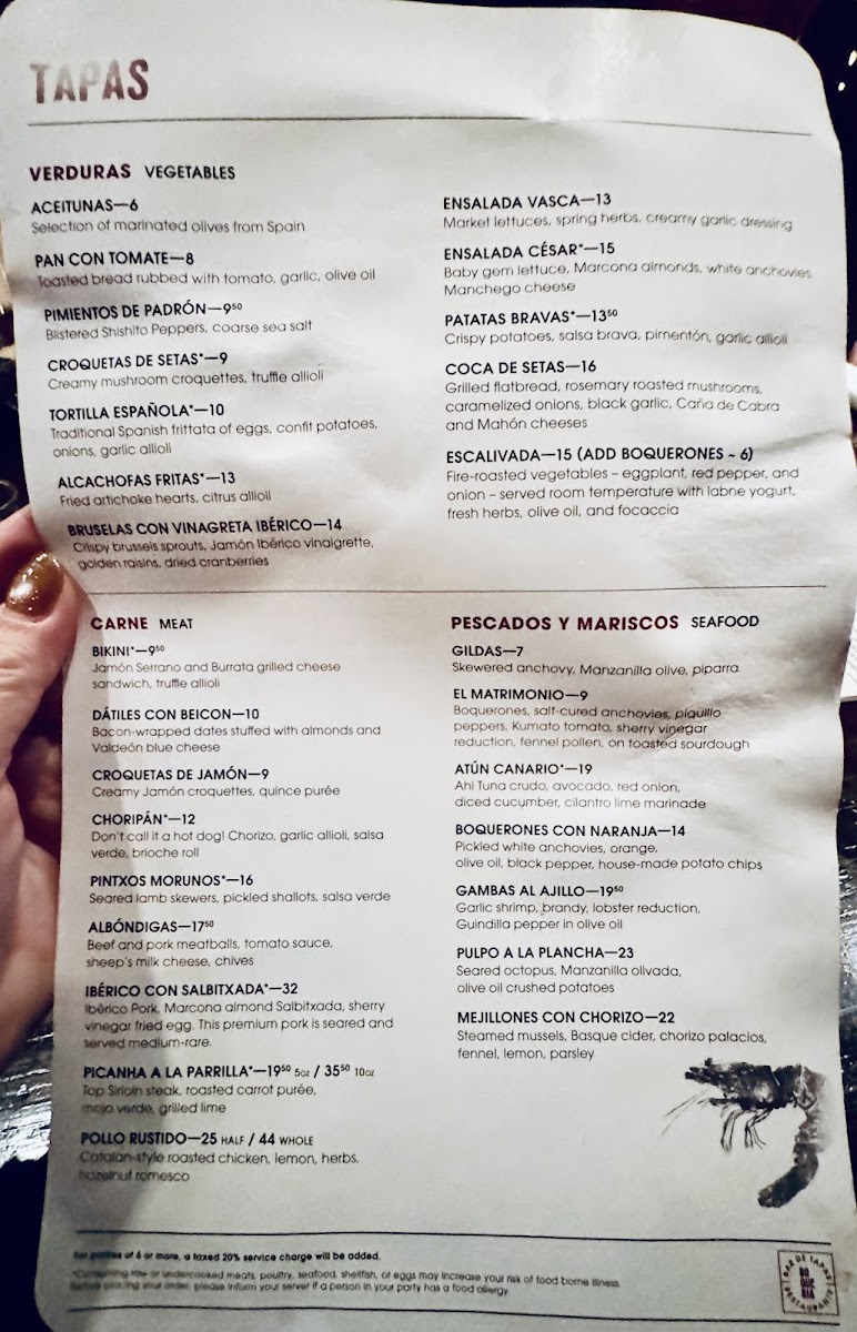 Boqueria W40th Menu - Image 4