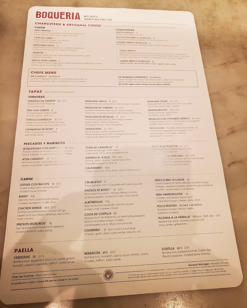 Boqueria W40th Menu - Image 5